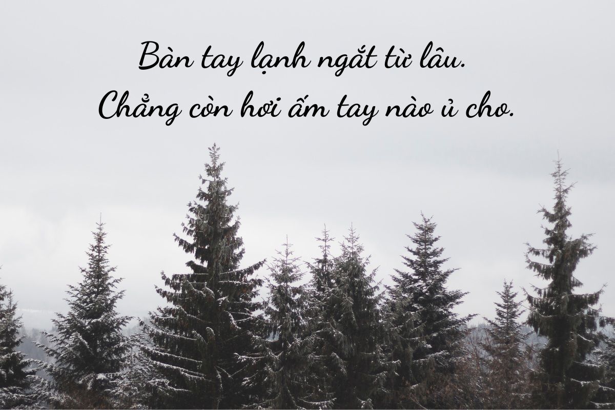 status hay về mùa đông