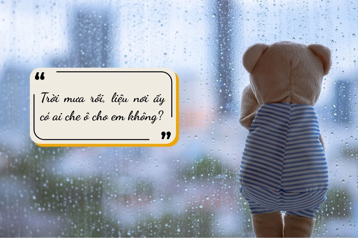 status về mưa