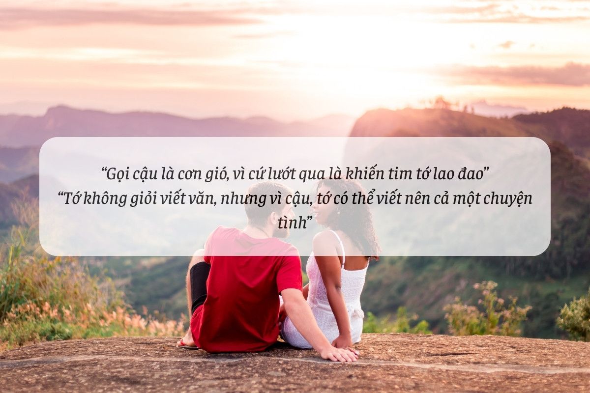 stt hay về thả thính