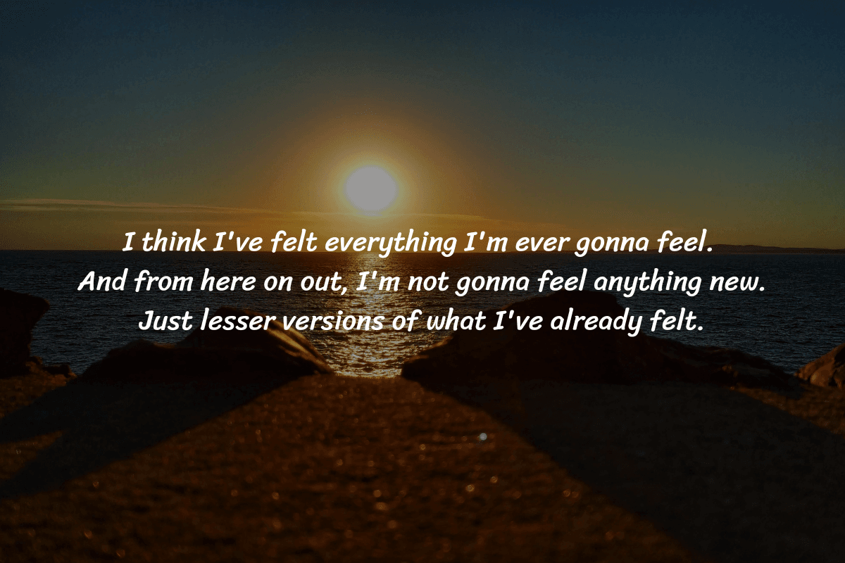 stt buồn bằng tiếng anh hay tâm trạng