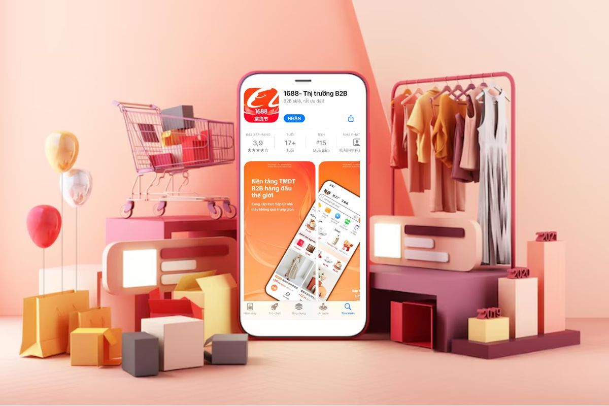 Tải app 1688 tiếng việt