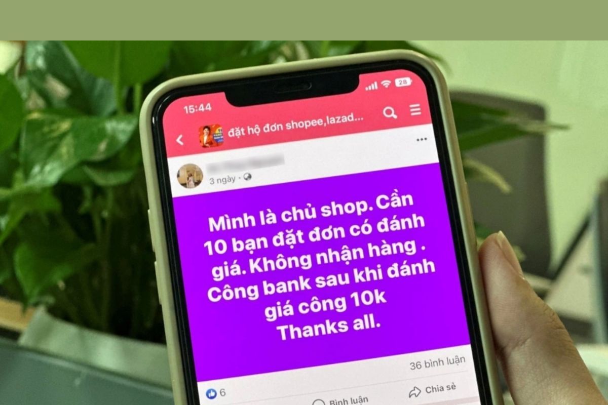 Tài khoản shopee bị khóa 3