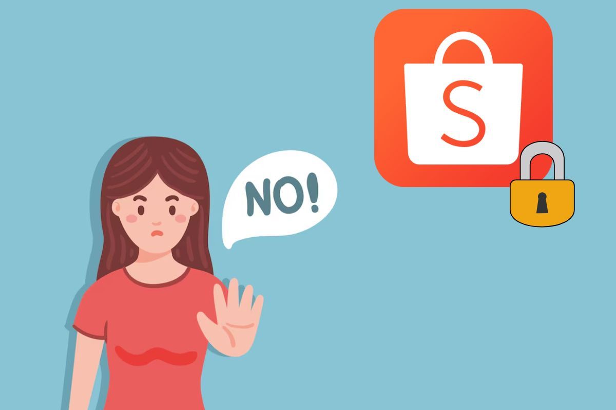 Tài khoản shopee bị khóa 6