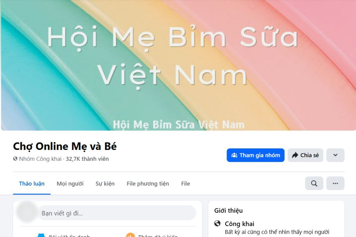 Tắt tính năng bán hàng trên nhóm Facebook