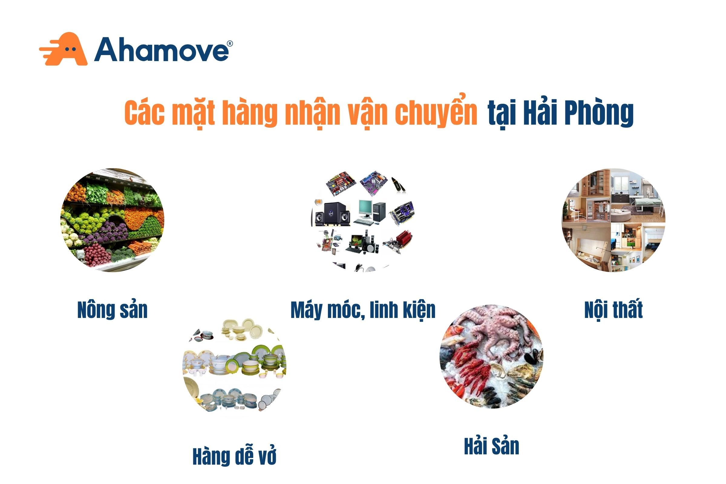 Các mặt hàng được phép vận chuyển tại Hải Phòng