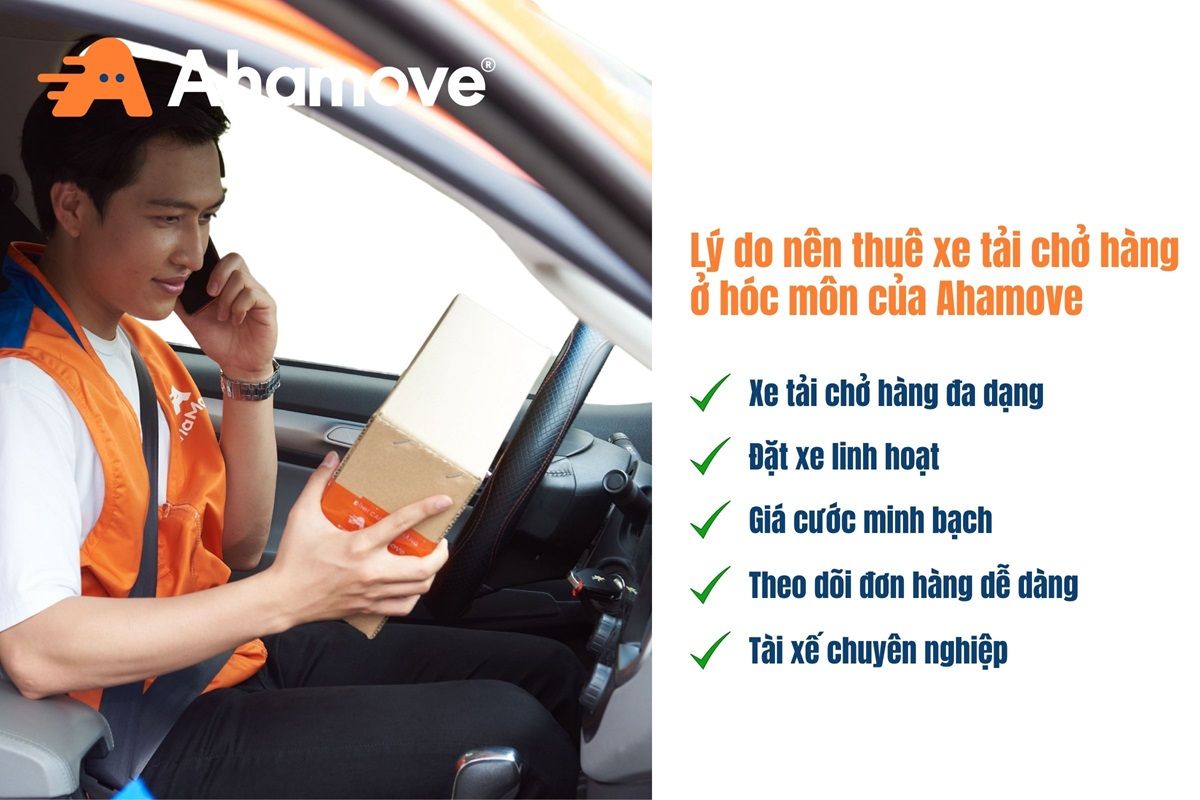 Lý do nên chọn dịch vụ thuê xe tải chở hàng tại Hóc Môn