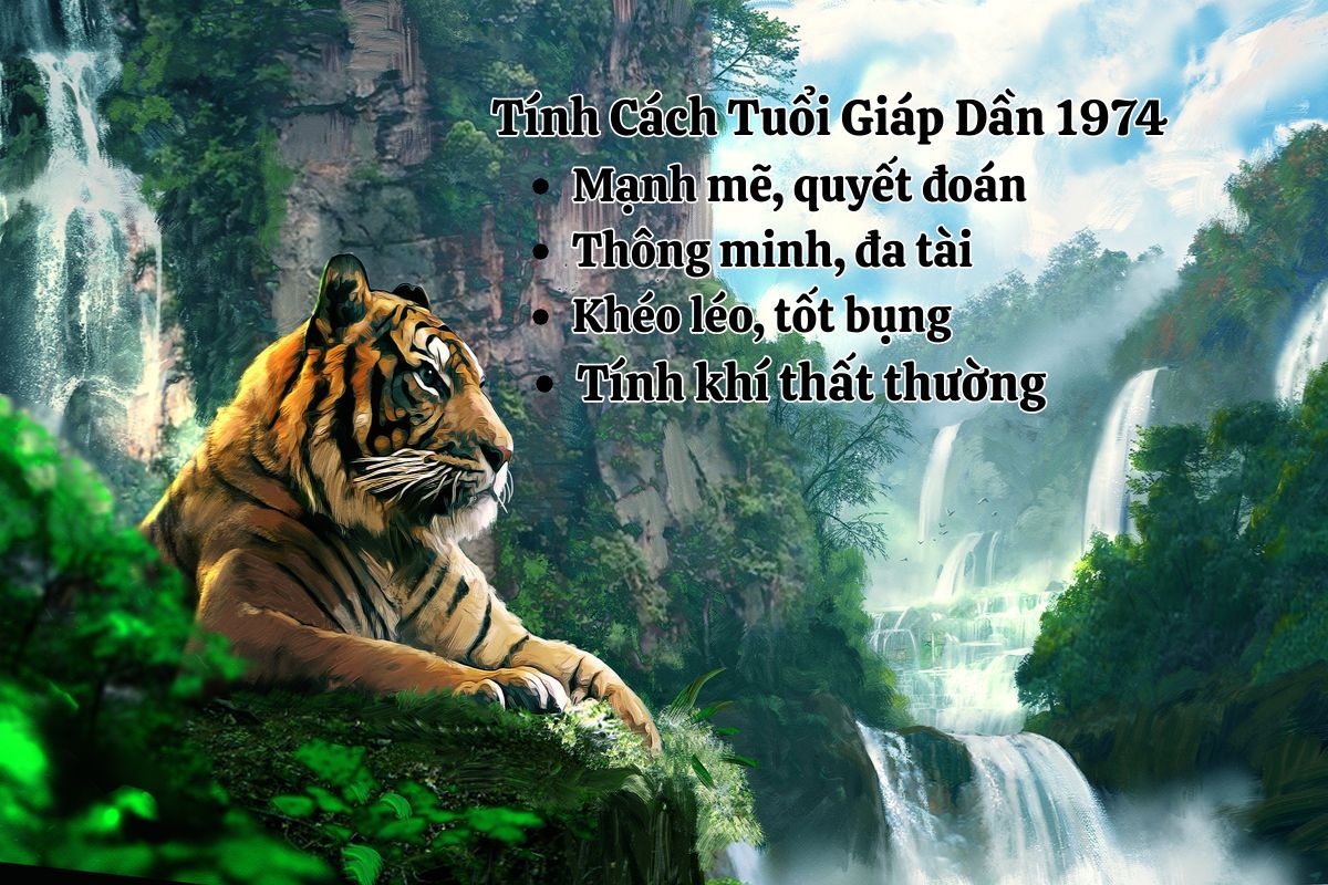 tuổi dần 1974 có tính cách như thế nào