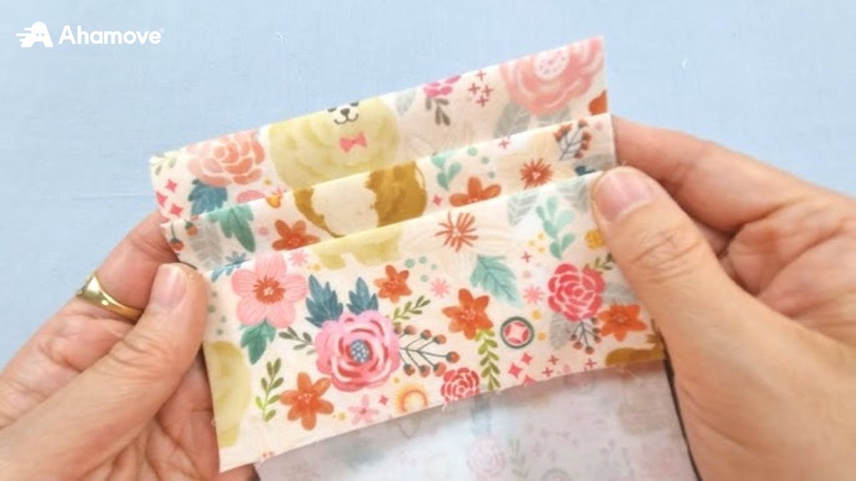 Ví handmade làm từ vải