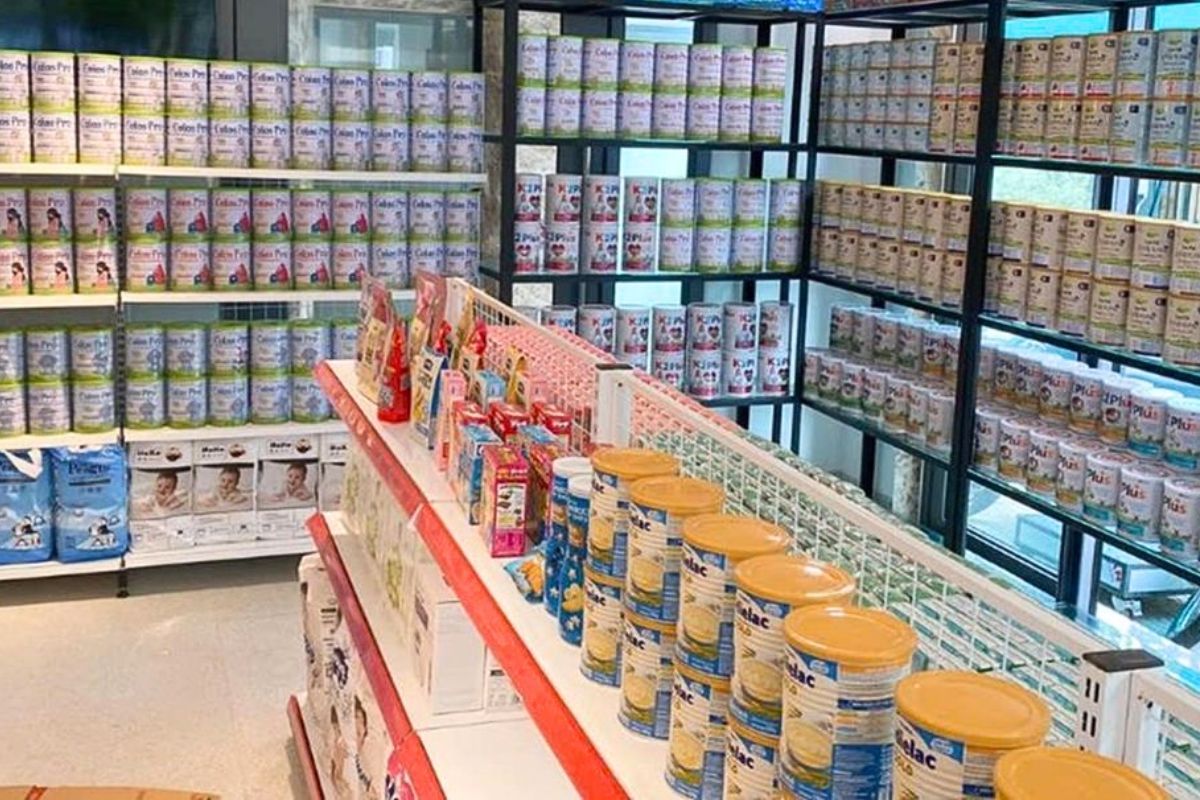 mở đại lý sữa