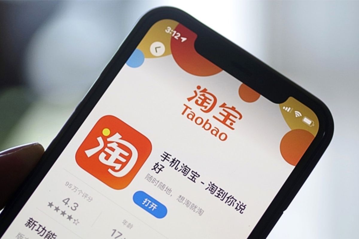 web bán hàng taobao