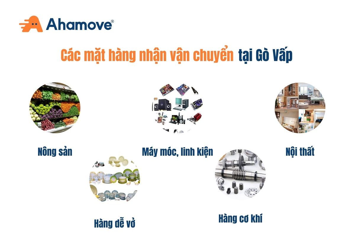 Xe tải chở hàng quận Gò Vấp
