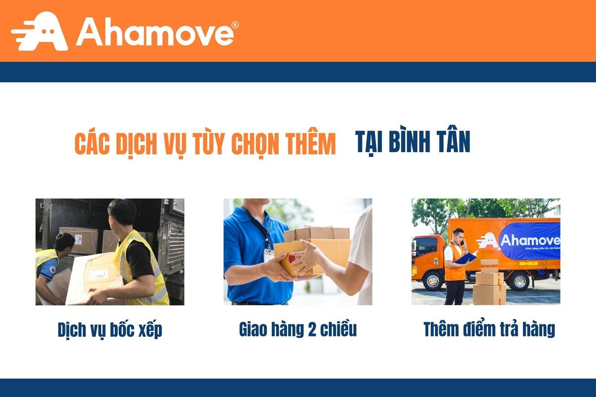 Các dịch vụ chọn thêm tại Bình Tân